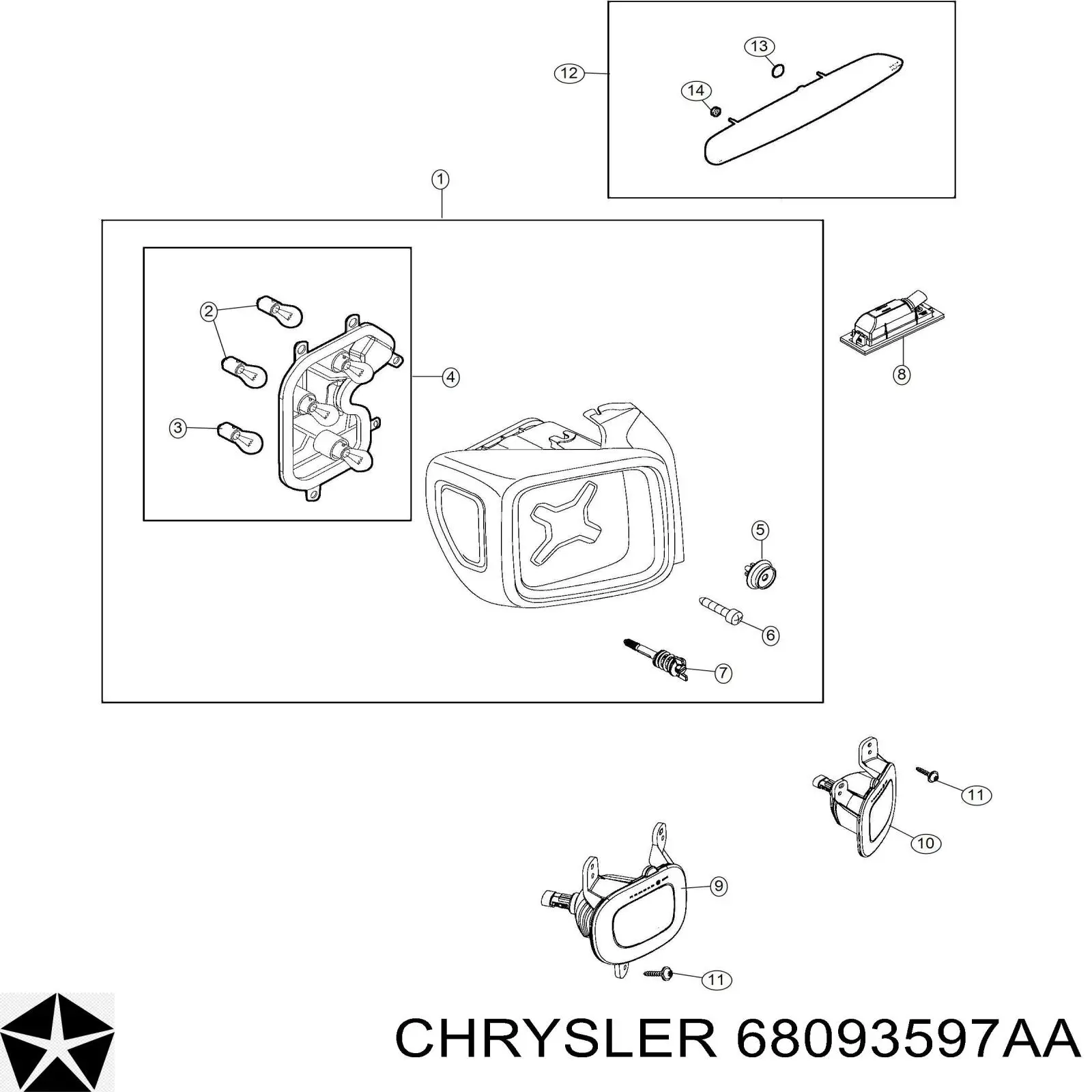 68093597AA Chrysler