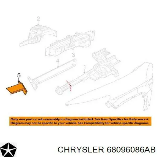 68096086AB Chrysler