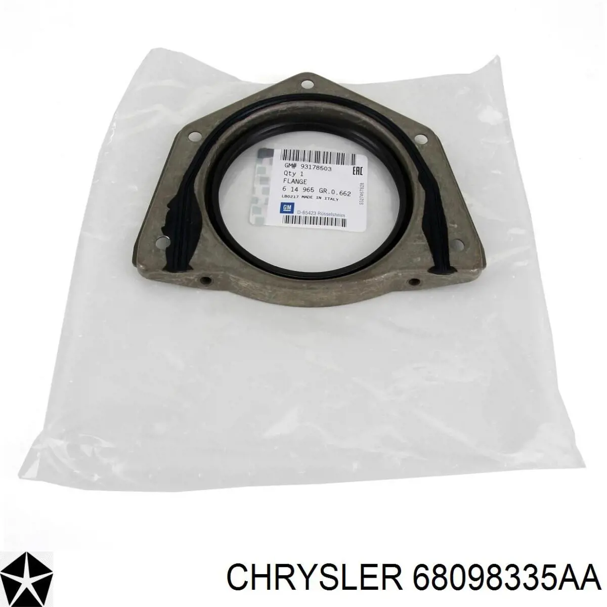 Anillo retén, cigüeñal Jeep Cherokee 