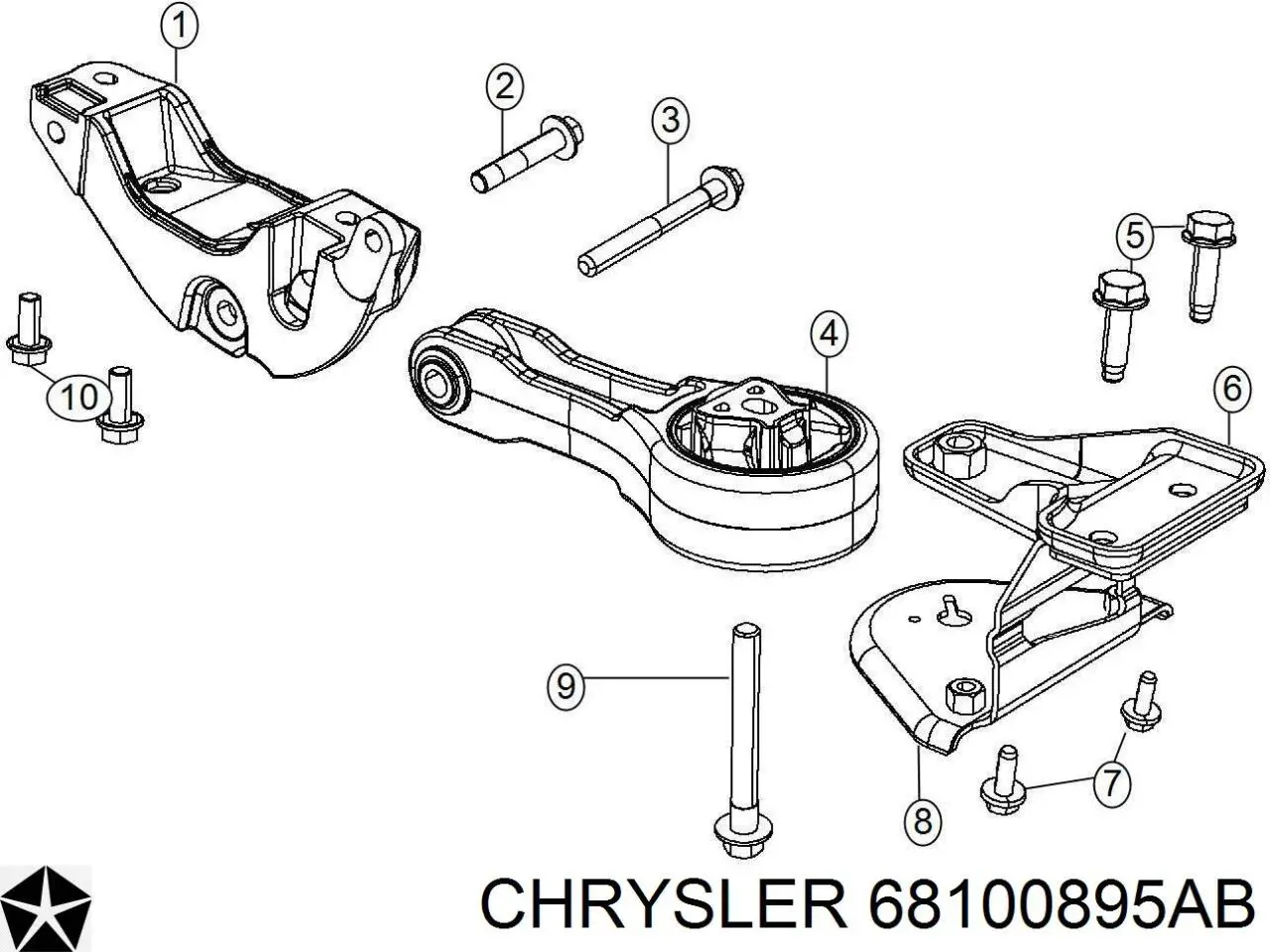 68100895AB Chrysler