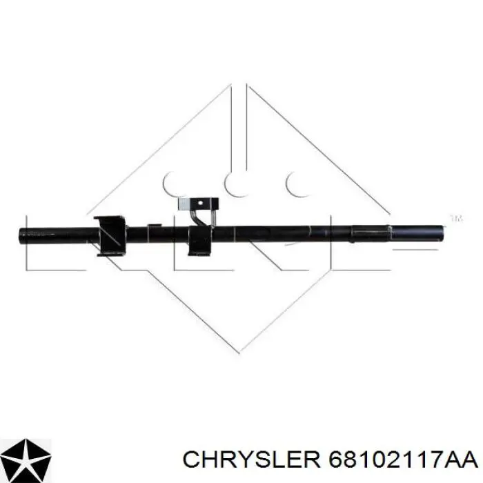 Comprar 68102117AA Chrysler Condensador de aire acondicionado
