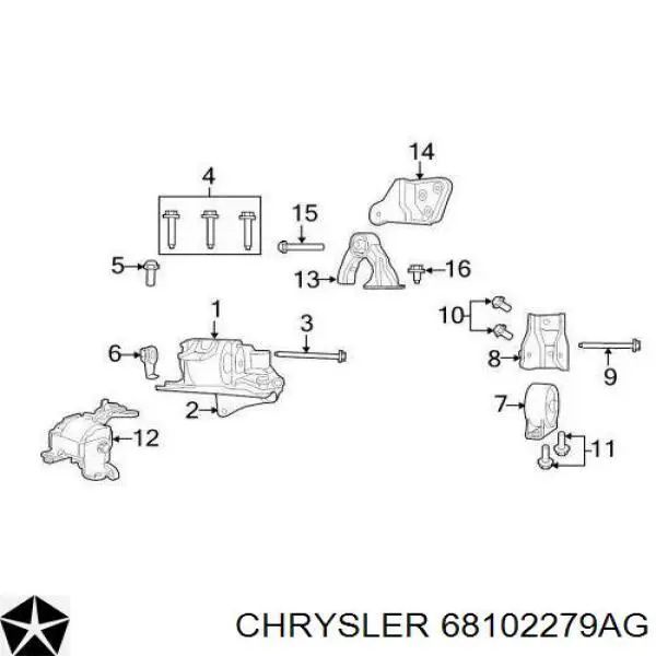 K68102279AE Fiat/Alfa/Lancia