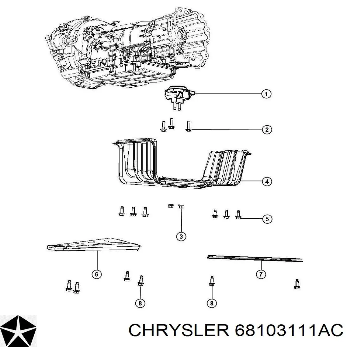 68103111AC Chrysler