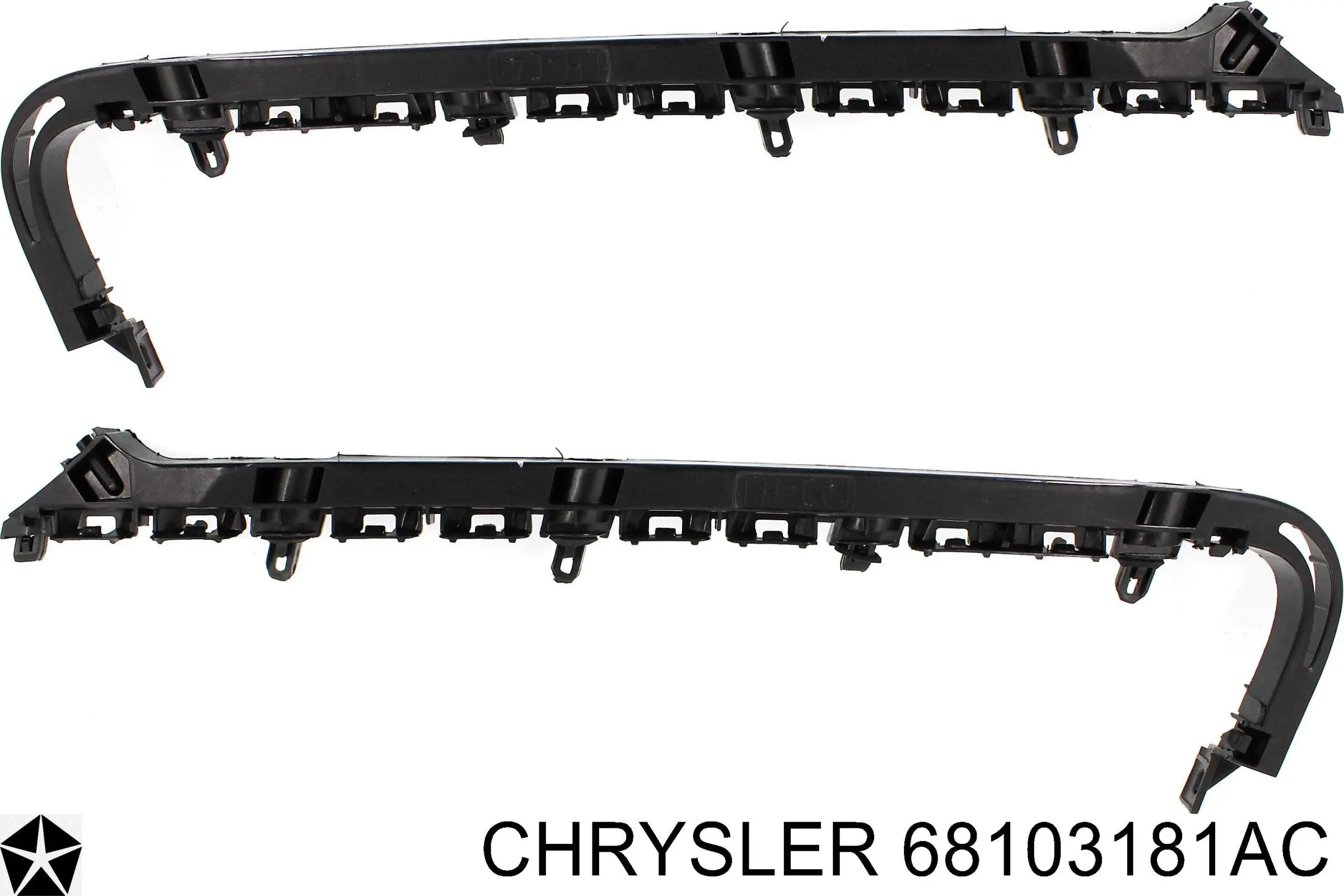 Soporte de parachoques delantero izquierdo Chrysler 68103181AC precio, desde 7,53 EUR