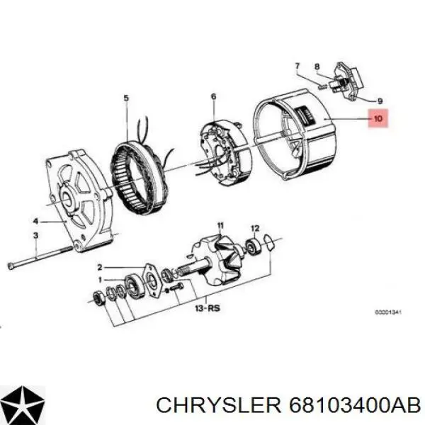 68103400AI Chrysler