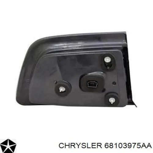 Comprar 68103975AA Chrysler Escobilla del limpiaparabrisas del lado del conductor