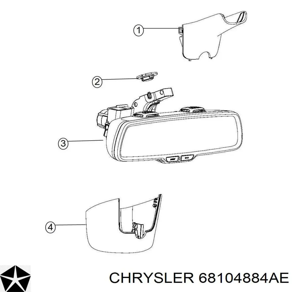 68104884AB Chrysler