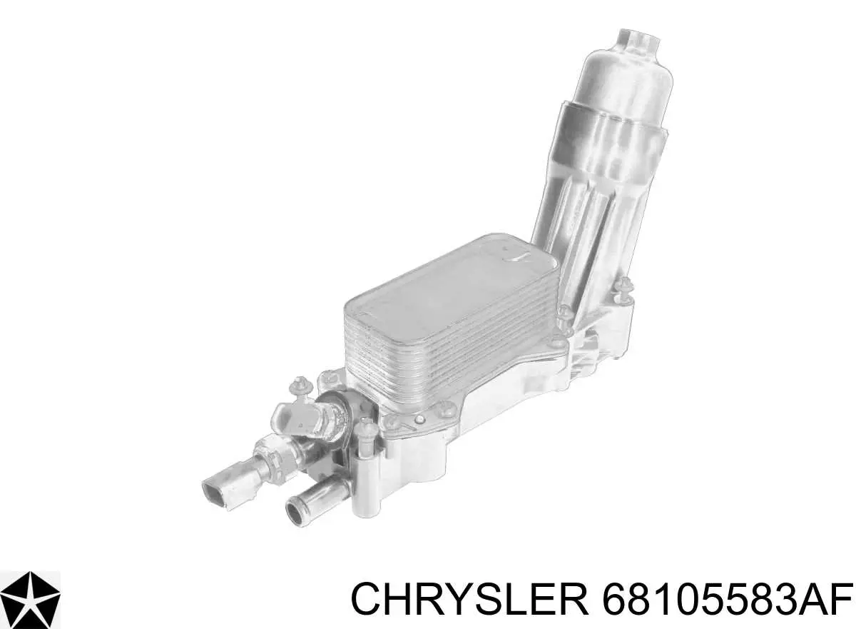 68105583AF Chrysler caja, filtro de aceite