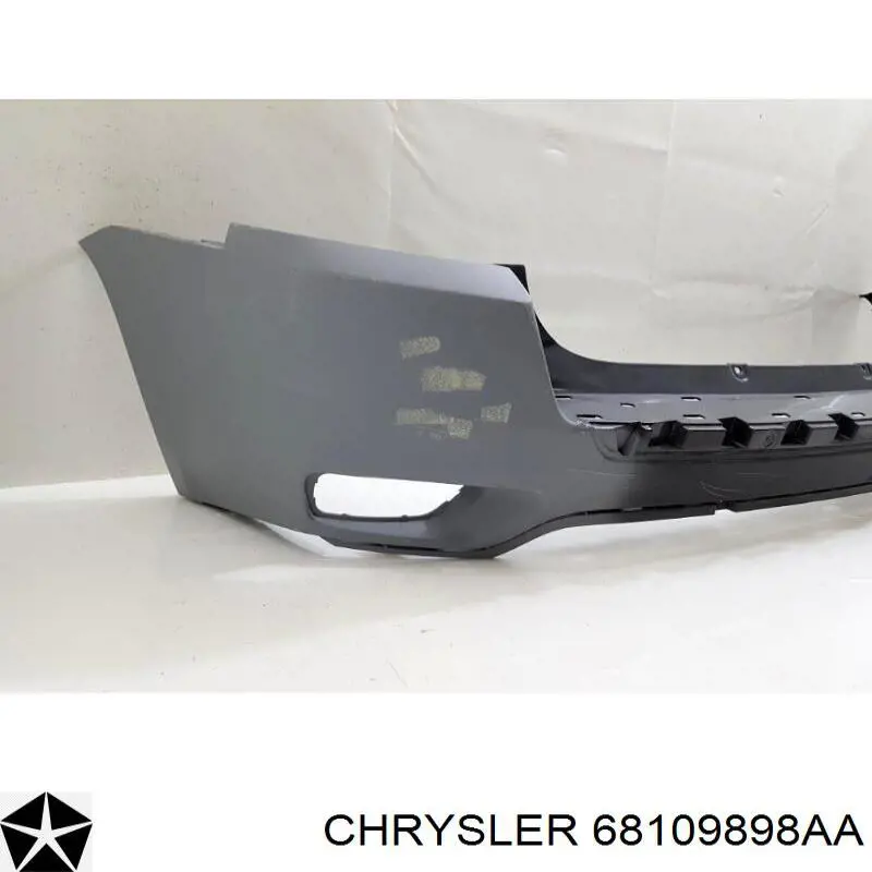 68109898AA Chrysler parachoques trasero