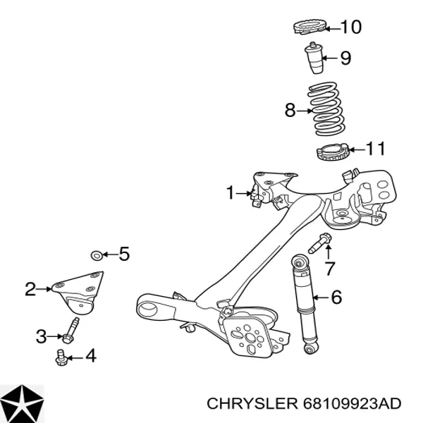 68109923AB Chrysler