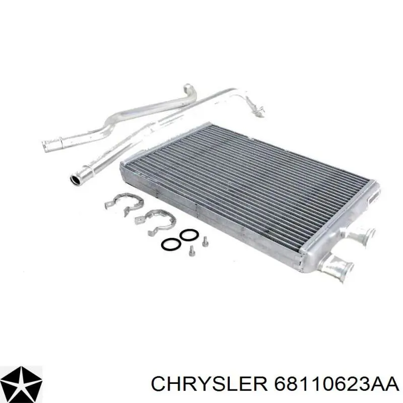 Radiador de calefacción Chrysler 68110623AA precio, desde 76,46 EUR