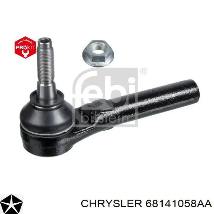 68141058AA Chrysler rótula barra de acoplamiento exterior