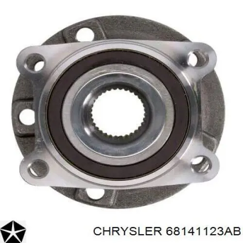 68141123AB Chrysler cubo de rueda delantero