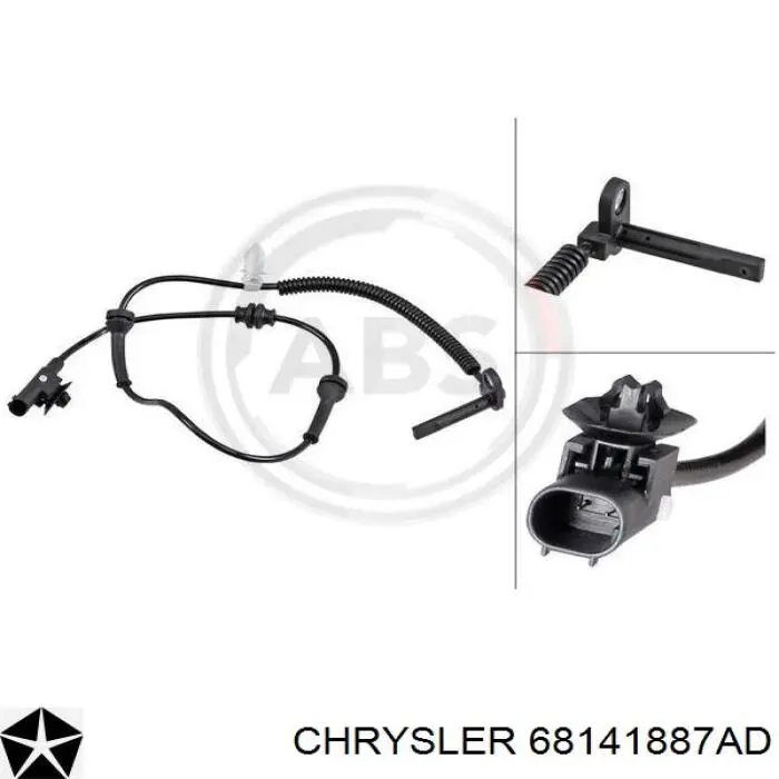 901100 Meat&Doria Sensor de rueda abs