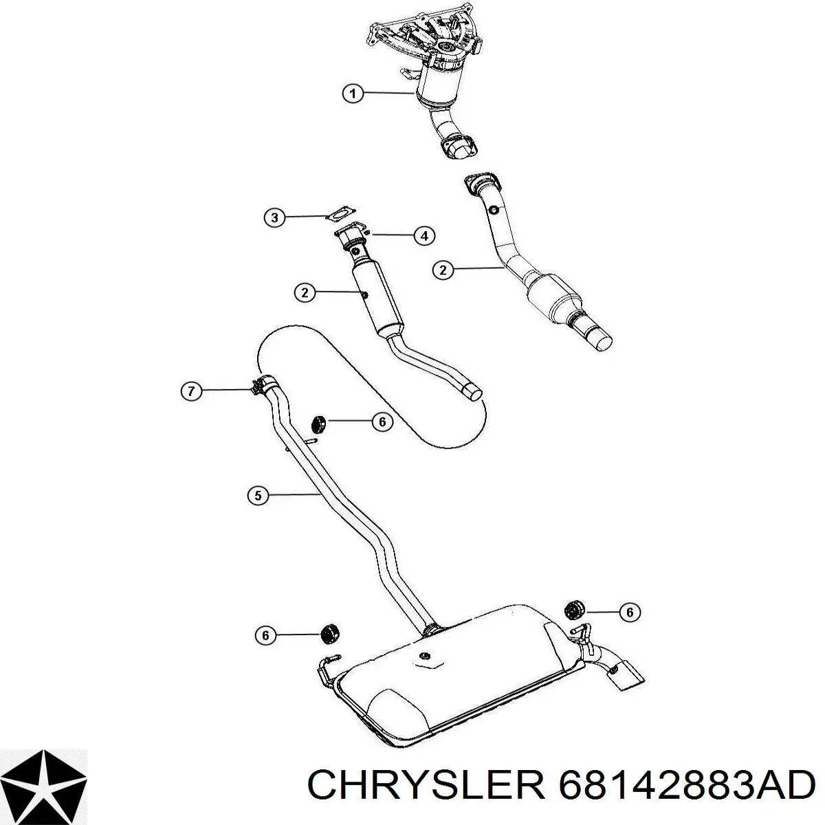 K68142883AB Fiat/Alfa/Lancia