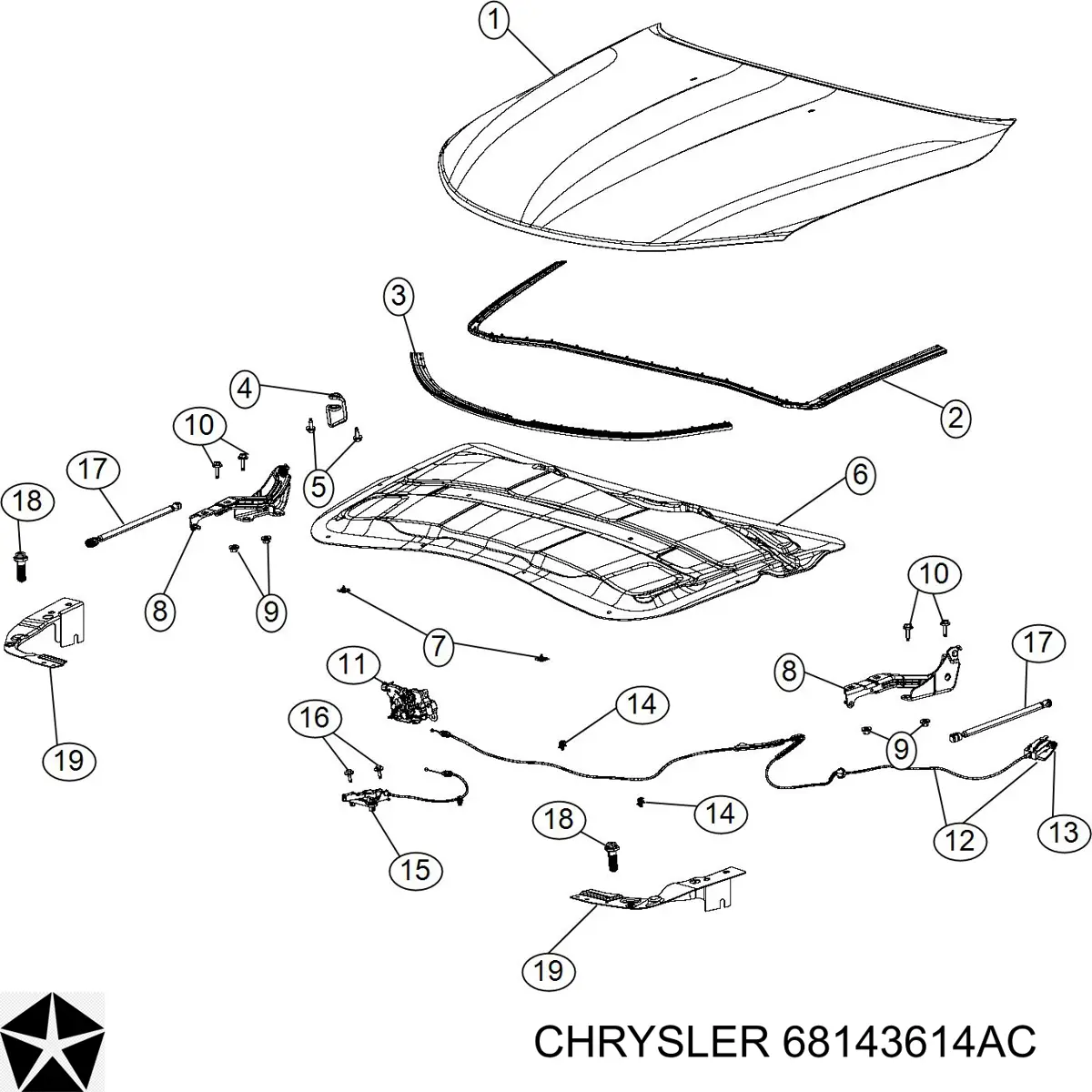 68143614AC Chrysler