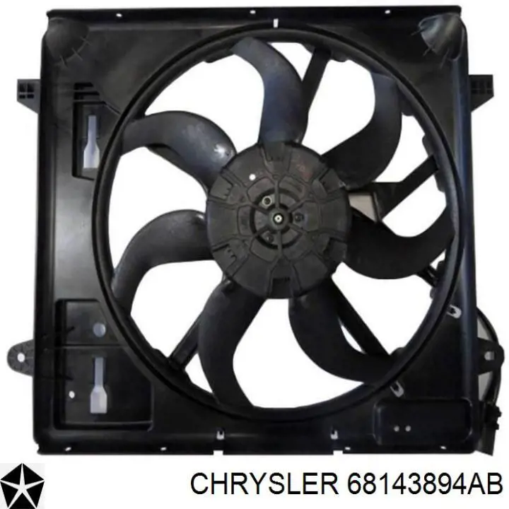 Comprar 68143894AB Chrysler Ventilador de radiador