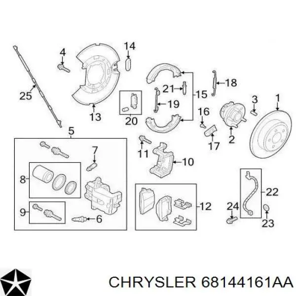 68144161AA Chrysler