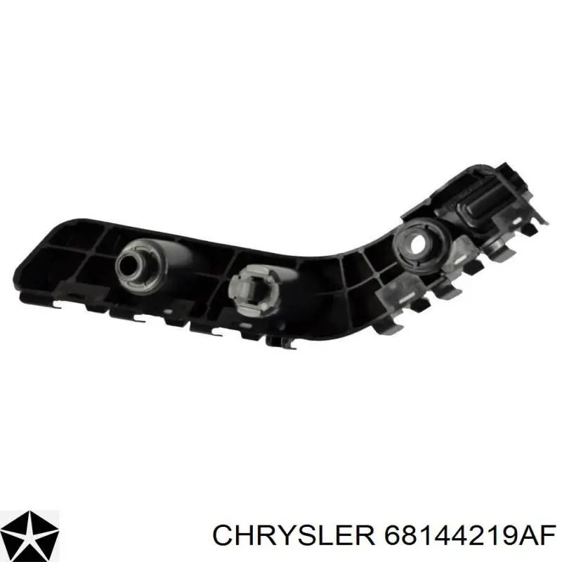 68144219AF Chrysler Soporte de parachoques delantero izquierdo