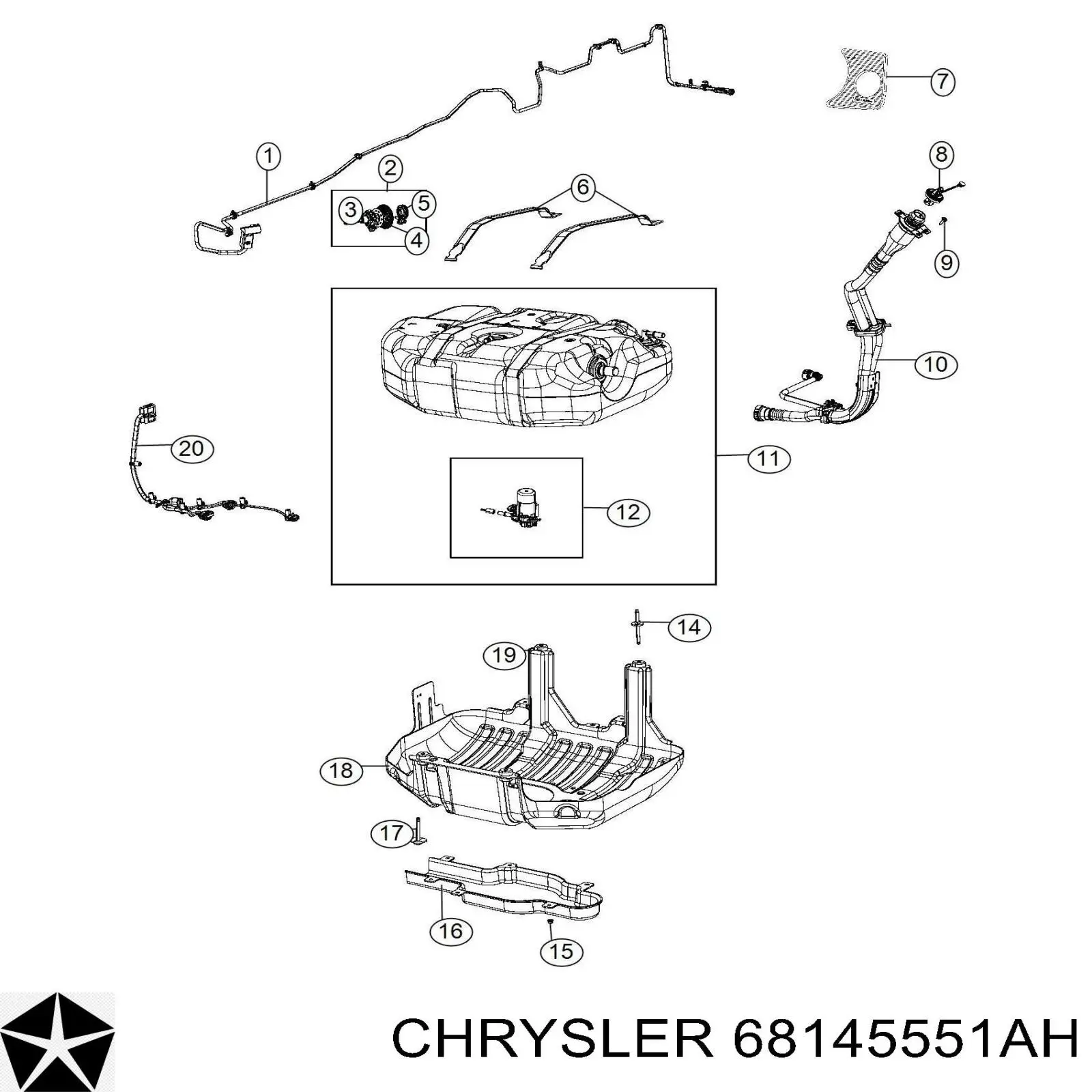 68145551AC Chrysler