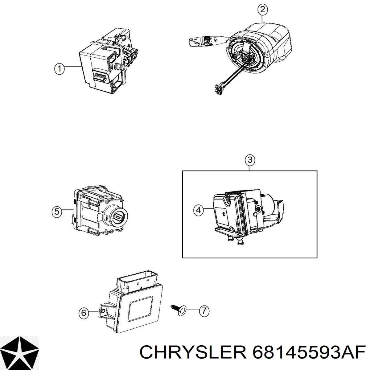 68145593AB Chrysler