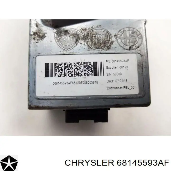 Comprar 68145593AD Chrysler Mecanismo de bloqueo del volante