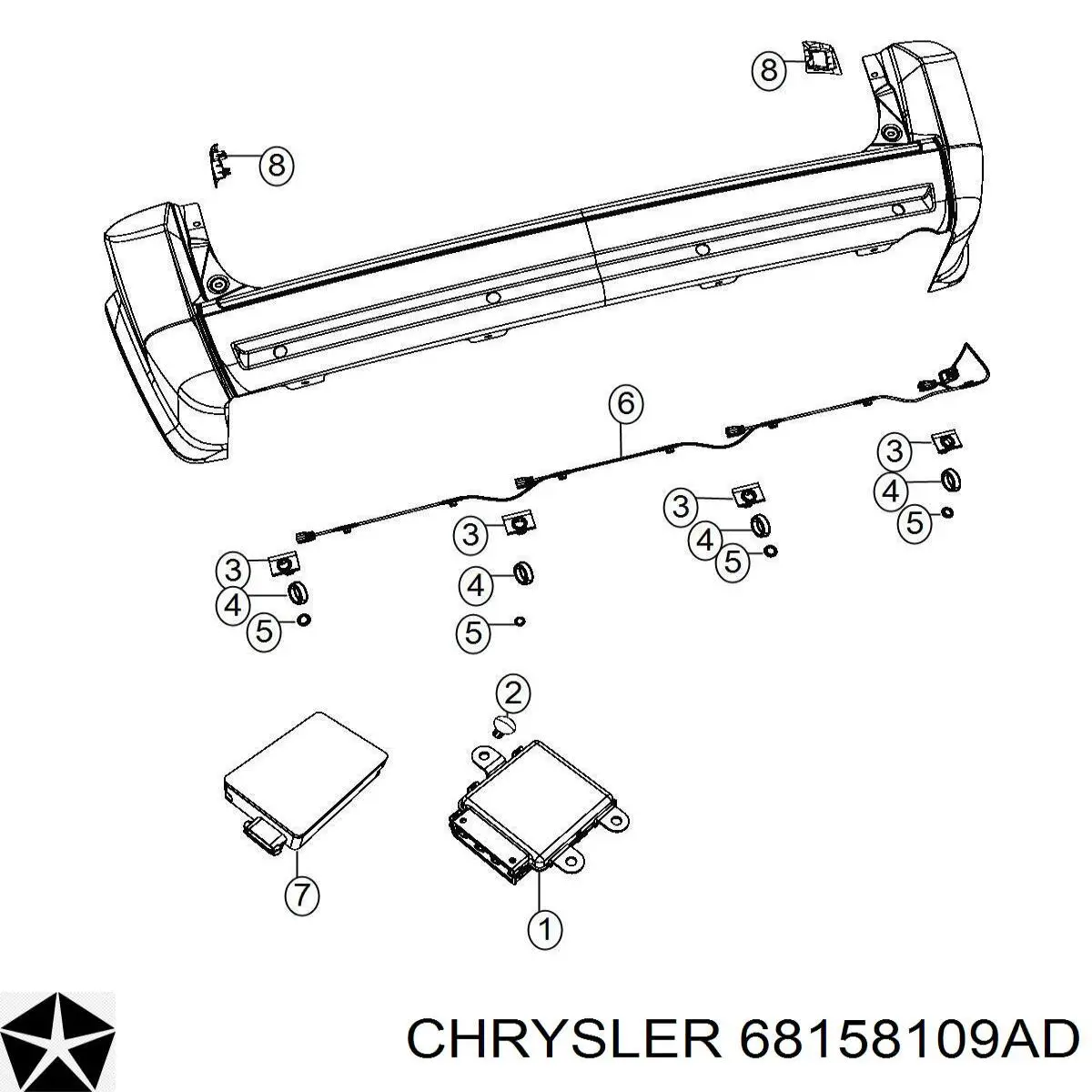 68158109AD Chrysler