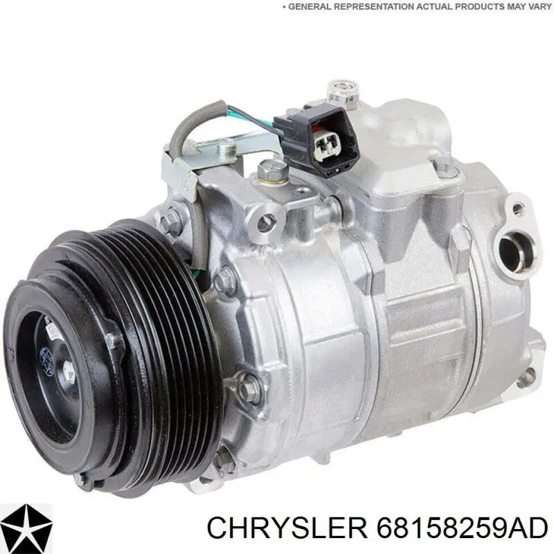 68158259AD Chrysler compresor de aire acondicionado