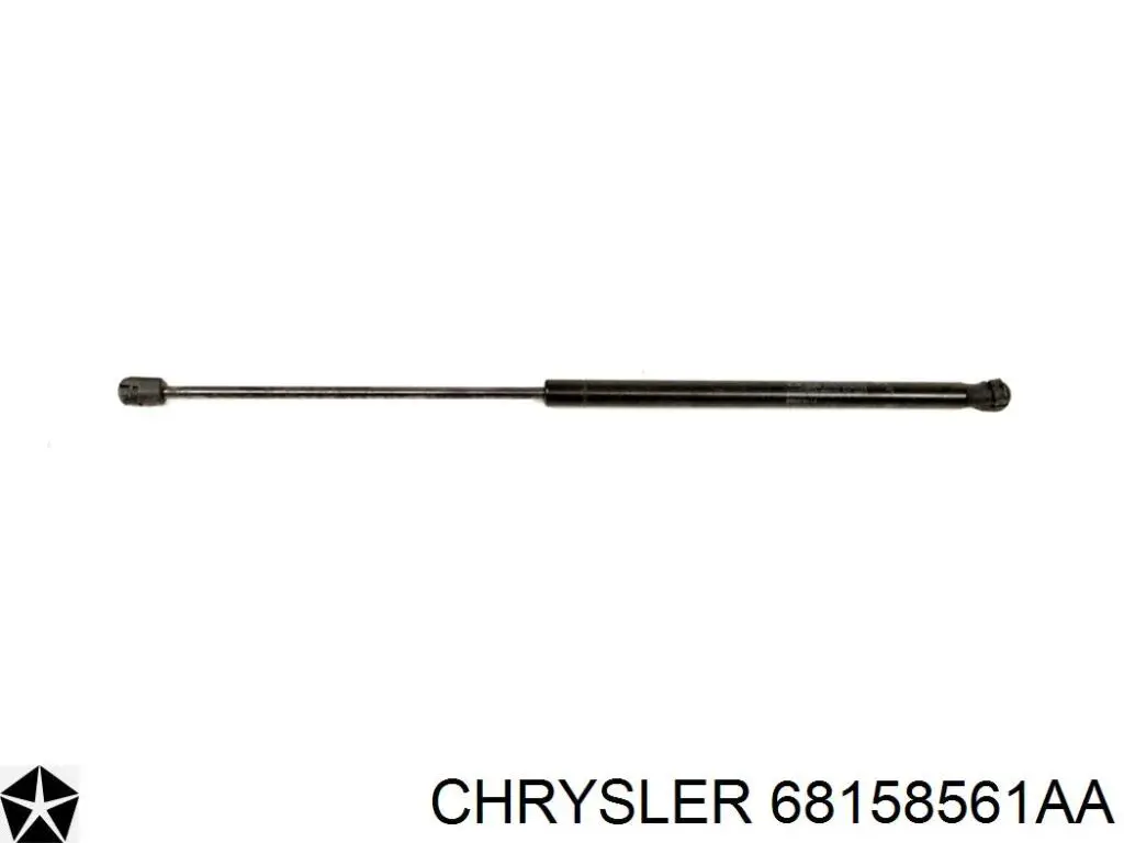 68158561AA Chrysler elemento de regulación, cierre centralizado, puerta de maletero
