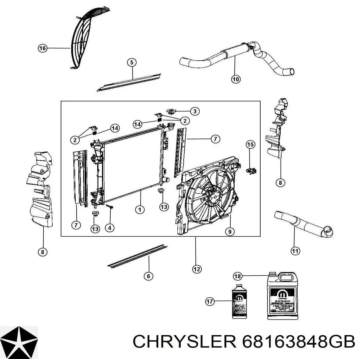 68163848GA Chrysler