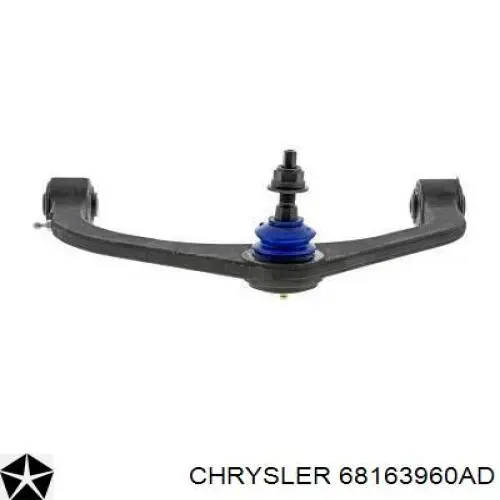 68163960AD Chrysler barra oscilante, suspensión de ruedas delantera, superior derecha