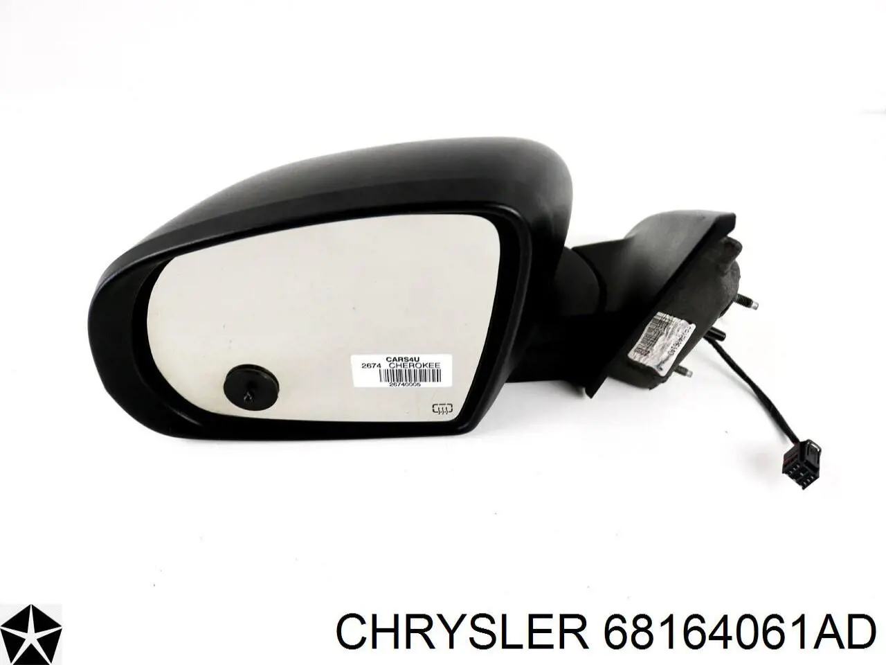 68164061AD Chrysler espejo retrovisor izquierdo