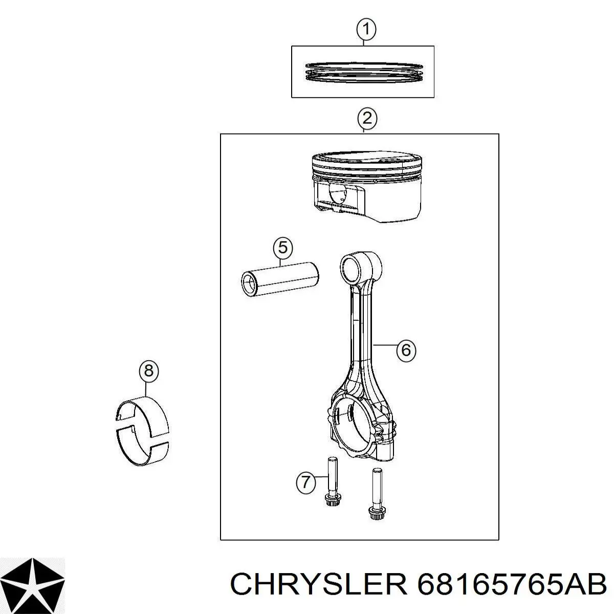 68165765AB Chrysler