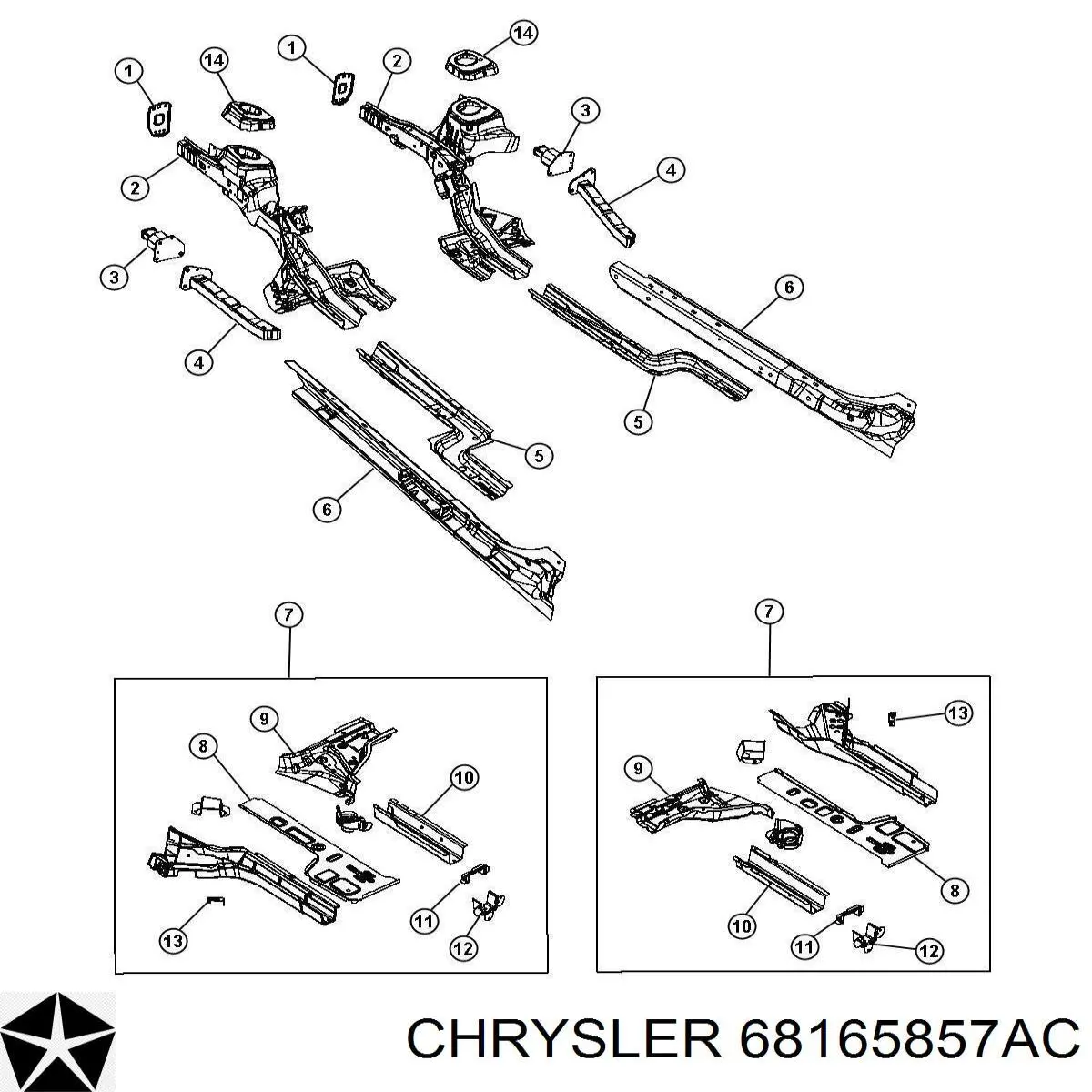 K68165857AA Fiat/Alfa/Lancia