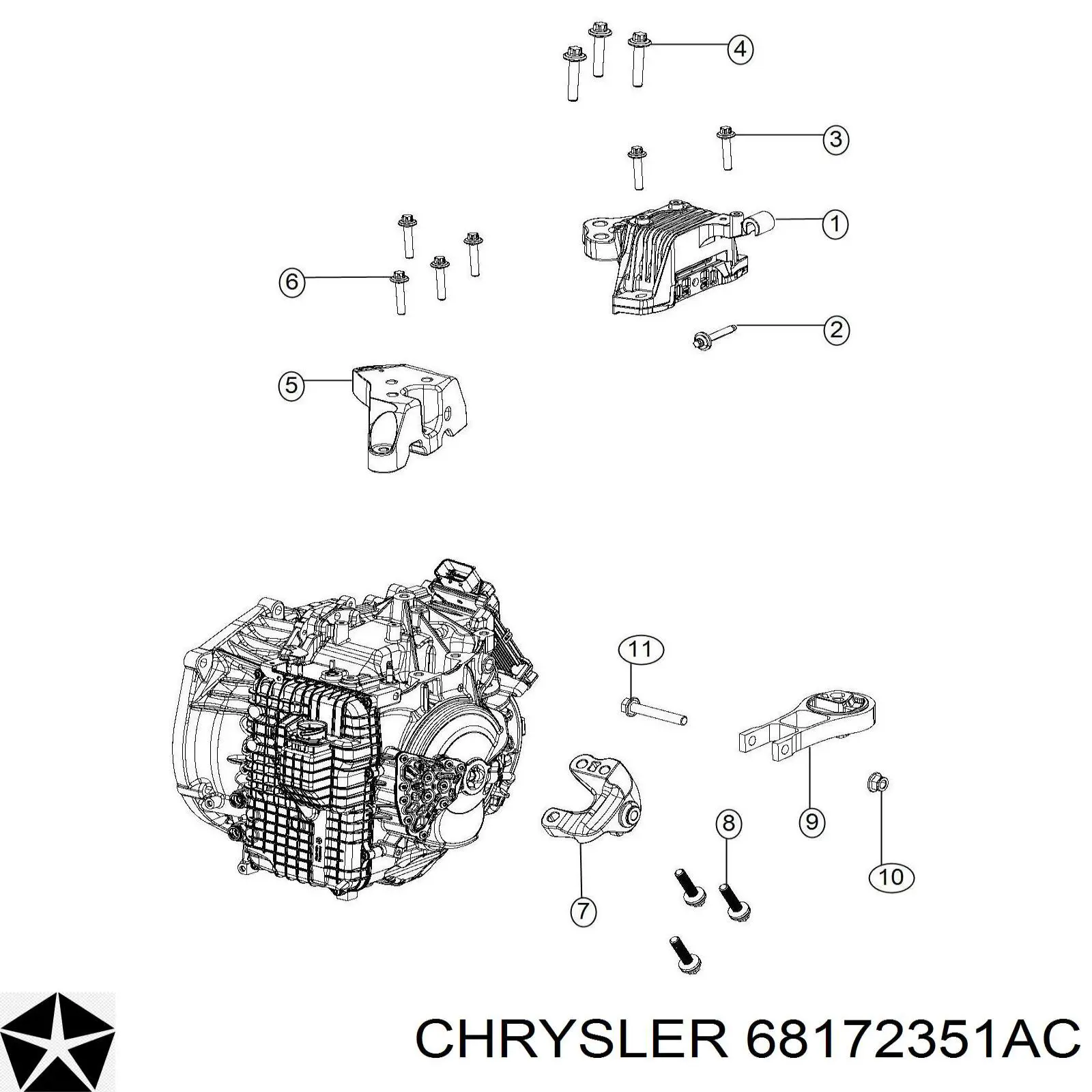 68172351AC Chrysler