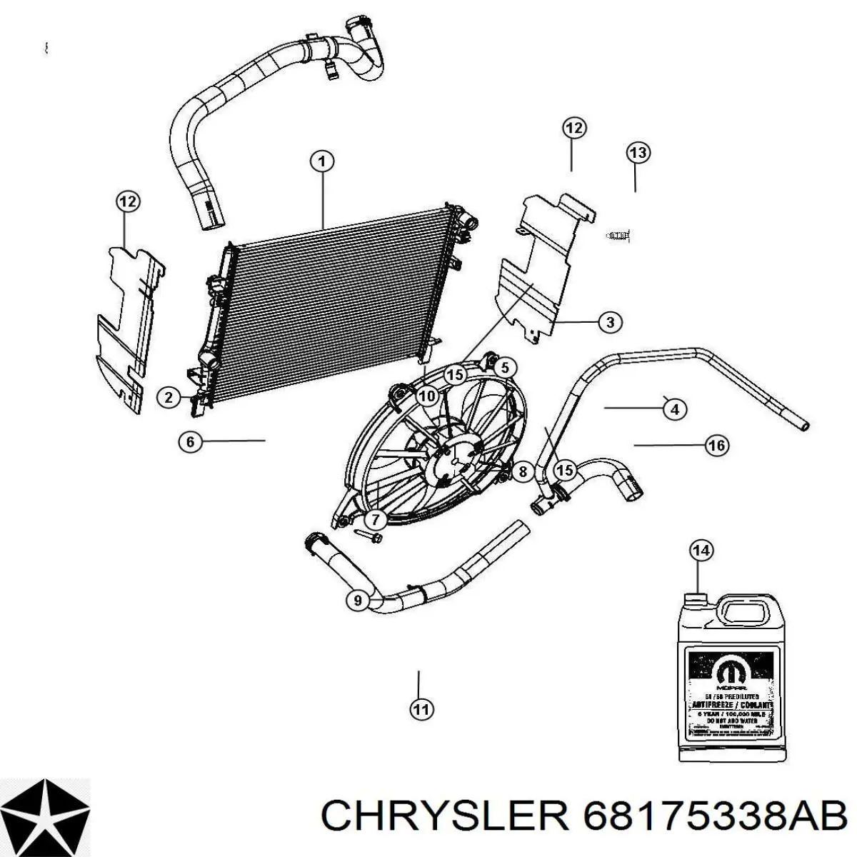 K68175338AC Fiat/Alfa/Lancia