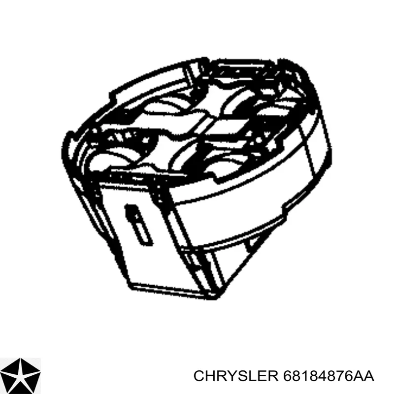 Sensor de lluvia 68184876AA Chrysler