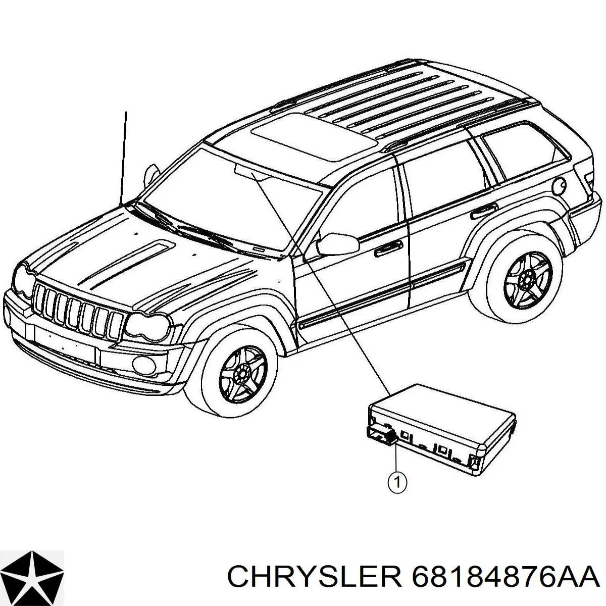 K68184876AA Fiat/Alfa/Lancia