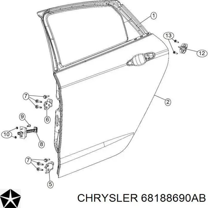  Chrysler 68188690AB precio, desde 8,74 EUR