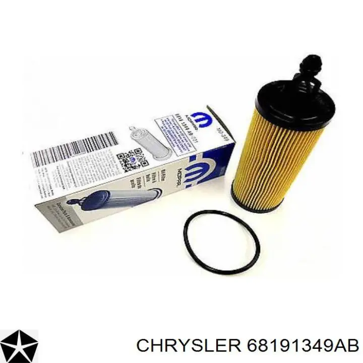 68191349AB Chrysler filtro de aceite