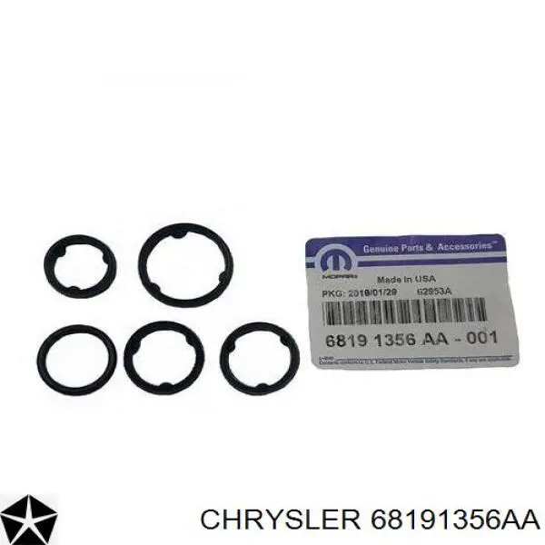 68191356AA Chrysler junta, adaptador de filtro de aceite