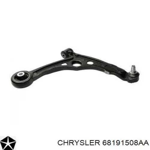 68191508AA Chrysler barra oscilante, suspensión de ruedas delantera, inferior derecha