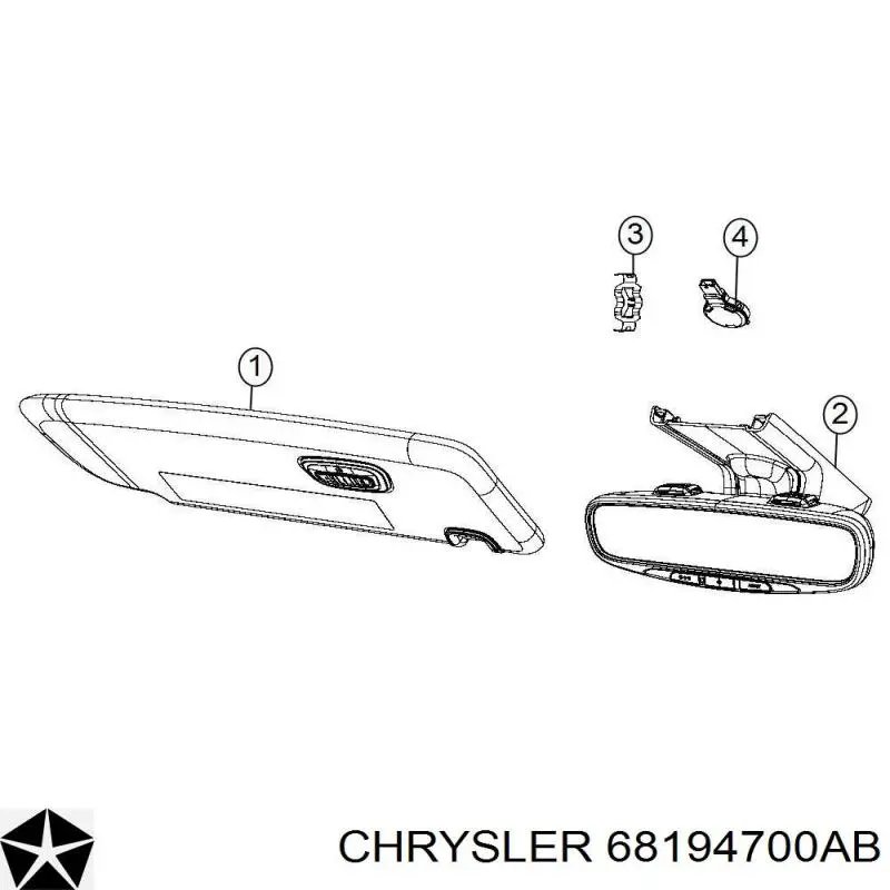 68194700AB Chrysler