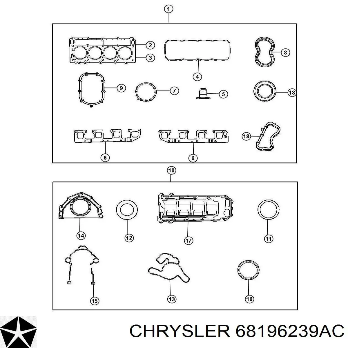 68196239AC Chrysler