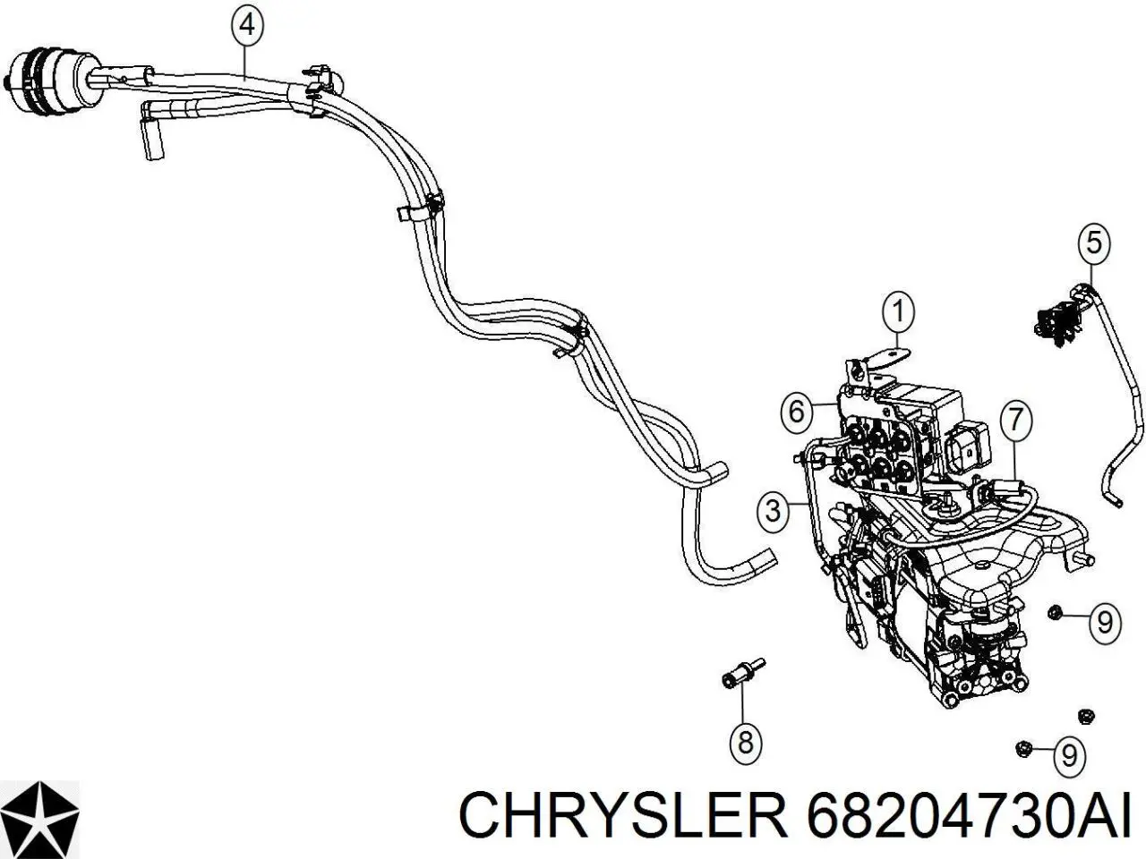 Bomba de compresor de suspensión neumática Jeep Grand Cherokee LIMITED 