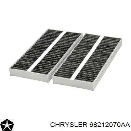 68212070AA Chrysler filtro habitáculo