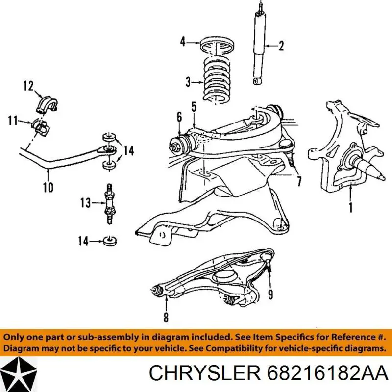 68216182AA Chrysler