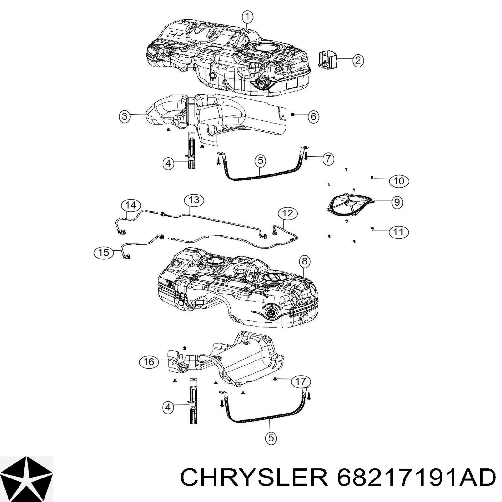 68217191AB Chrysler