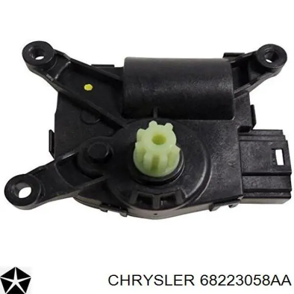 68223058AA Chrysler elemento de reglaje valvula mezcladora actuador de compuerta