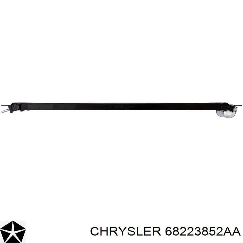 Comprar 68223852AA Chrysler Condensador de aire acondicionado